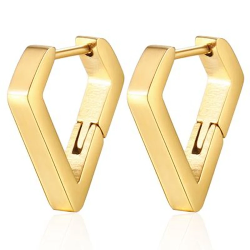 2021 New Big Earrings For Women Girls Gold Vintage Geometric Statement Metal Art Drop Charm Hoop Round Dangle