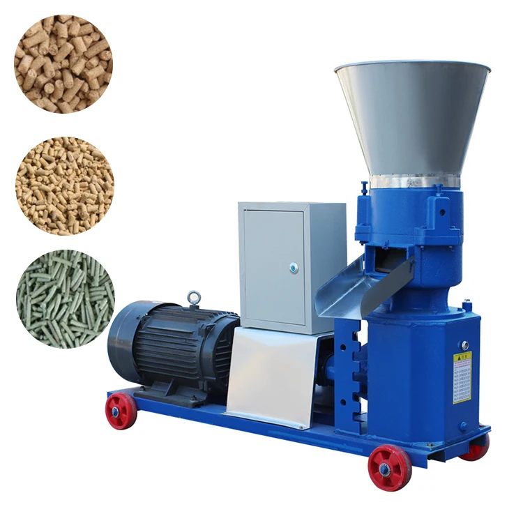 Animals Feed Pallet Maker Cat Floating Fish Feeds Pellet Making Machine Poultry Feed Processing Machinery