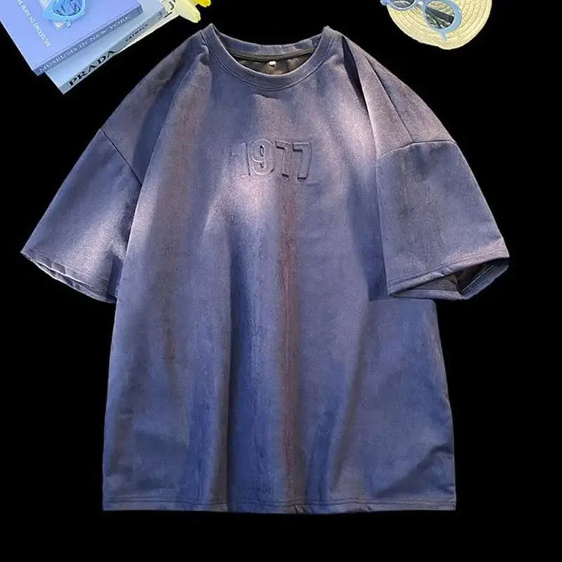 DCY 2024 New Products 3D Embossed Tshirt,MenS Oversized Heavy Tees,Heavy Oversized Tshirt