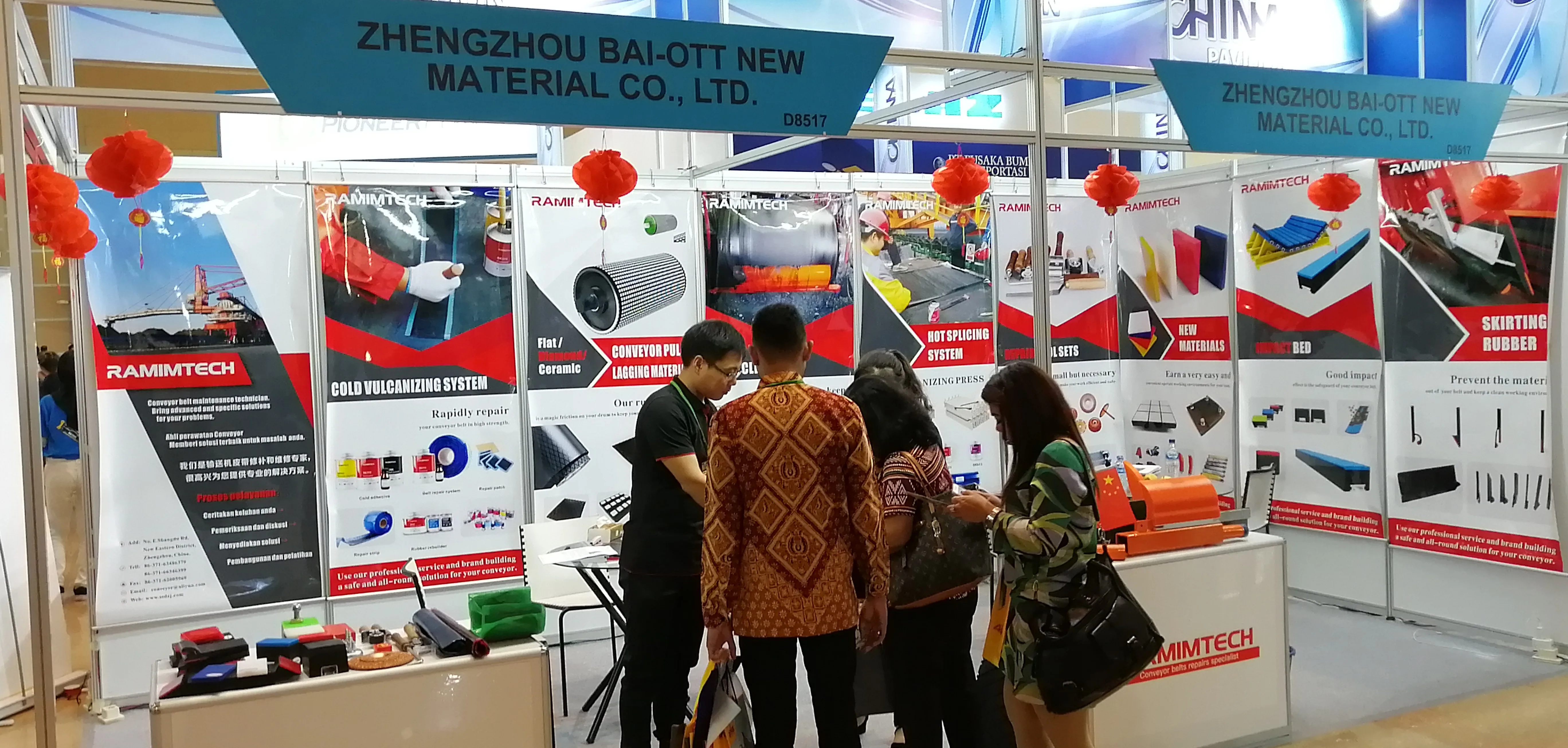 Conveyor belt vulcanizing equipment for rubber belt splicing