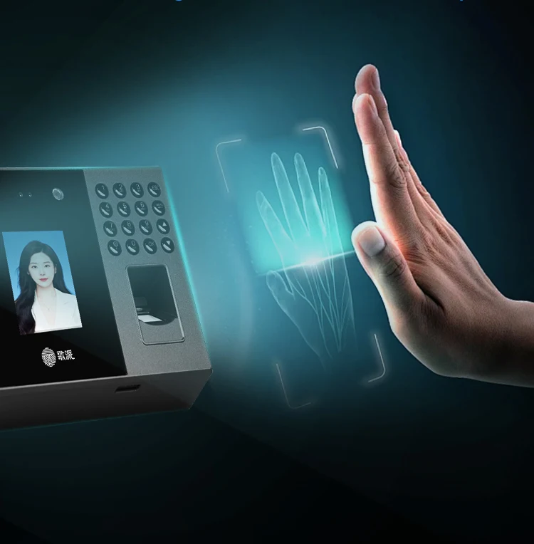 Biometrics Attendance Management System USB Flash Disk Palm Face Fingerprint Time Attendance Machine For Office And Factory
