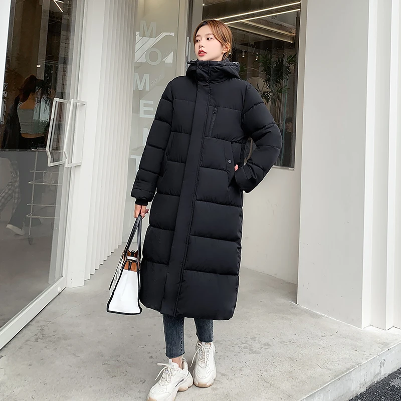 Fashion long women puffer  jacket  bubble coats winter coat women  Black Maxi Long  Quilted Jackets for Women