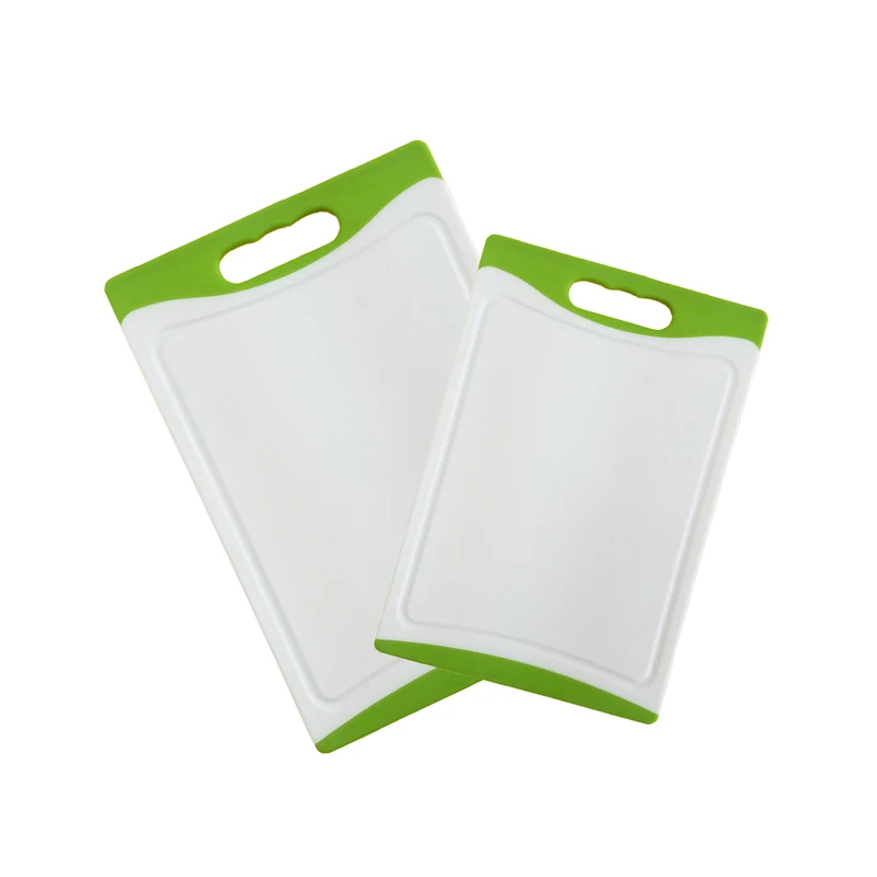 JOYWAVE Hot Selling Non slip plastic chopping board cutting board kitchenware with TPR edge