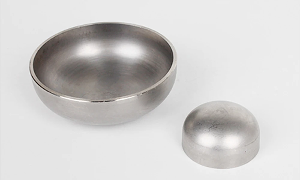 Competitive Price ASTM Welded 304 316 ANSI B16.9 End Round Equal Forged Seamless Hydraulic Pressure Stainless Steel Pipe Cap