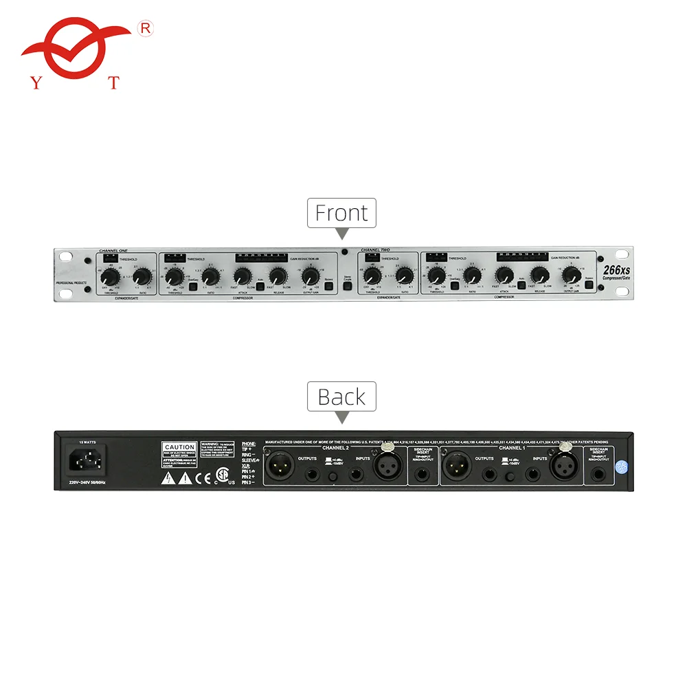 YATAO subwoofer crossover 3 way audio digital crosover dbx channel audio