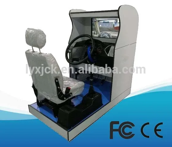 Truck driving training simulator