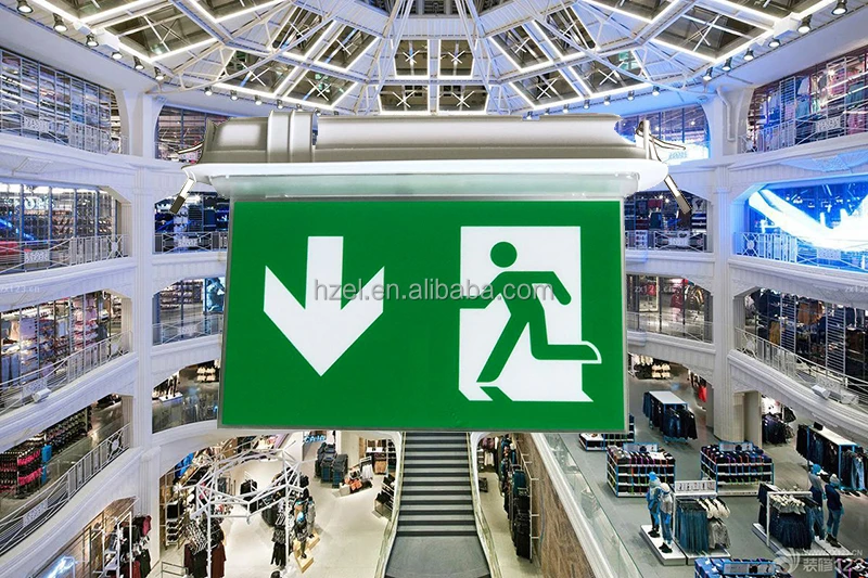 Factory Customized Emergency Exit Indicator Floor Escape Exit Evacuation Indicator with 3 years wrranyu 3 hours opetation