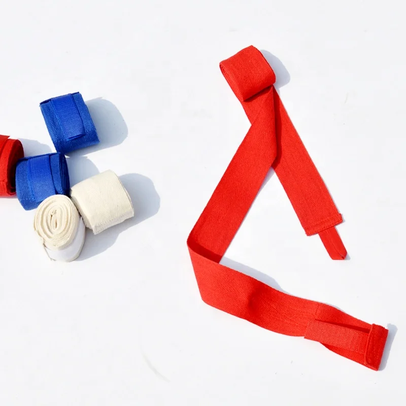 Wholesale custom 180 inch elastic cotton hand wrap roller boxing hand wrap
