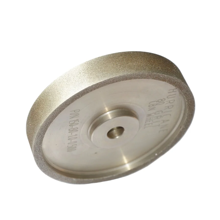 6 дюймов 7 и 8 дюймовый electroplated токарном cbn шифовальные круги для нержавеющей