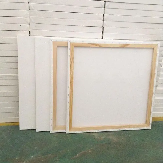 100 % Waterproof  Fine Art Inkjet Polyester Eco Solvent Printing  Poly Cotton Canvas Roll