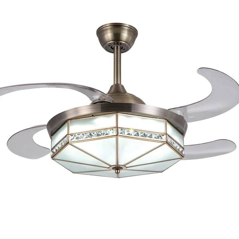 
China Wholesale Modern Decorative Ceiling Fan With Light And Remote 