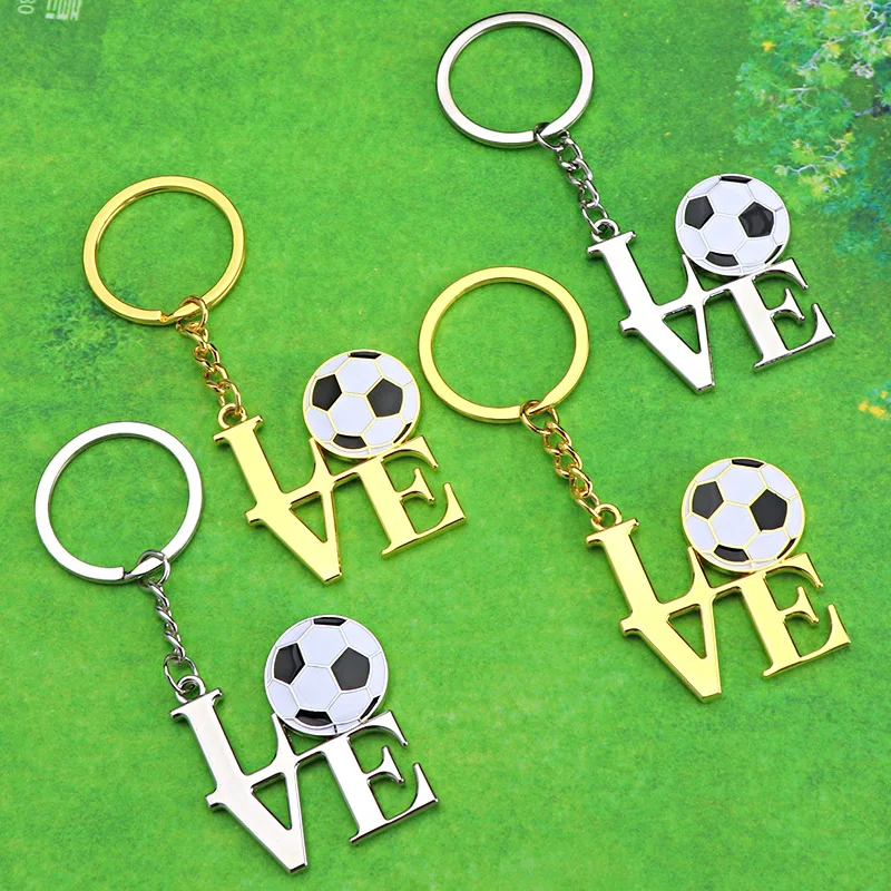 Euro 2024 Football Cup Key Chain Custom Football Shape Football Shoes Logo Soccer Ball Carabiner Keychain Key Ring Gift