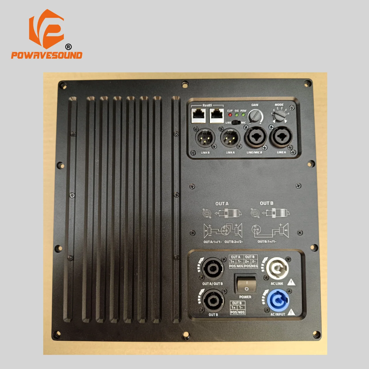 Стерео усилитель мощности 2 1 акустическая система 2*400W + 800W сабвуфер звука dsp процессор на внутренней стороне устройства 3 полосная АС