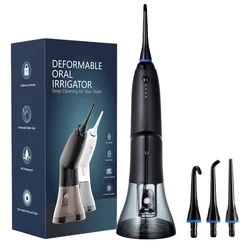 Cordless Water Flosser with 3 nozzles Portable Oral Irrigator Dental Flosser With Teeth Cleaning