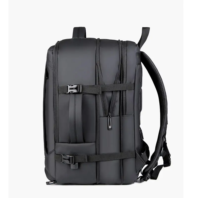 Travelling Back Pack Manufacturers China for Men School Bags 2024 Outdoor Activities Black Backpack with Good Service
