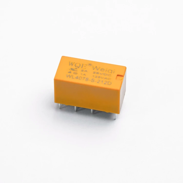 Weiqi 5v 6v 5vdc 9v 12v relay 2a small mini signal relay dpdt relays 12v 8 pin rele