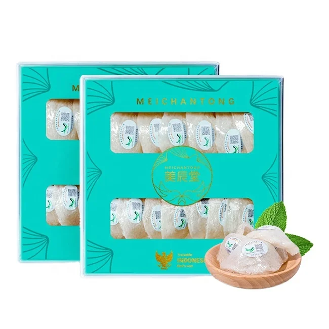 Съедобное Птичье гнездо meichdogeyanzhan 100 г в коробке из Индонезии 6A