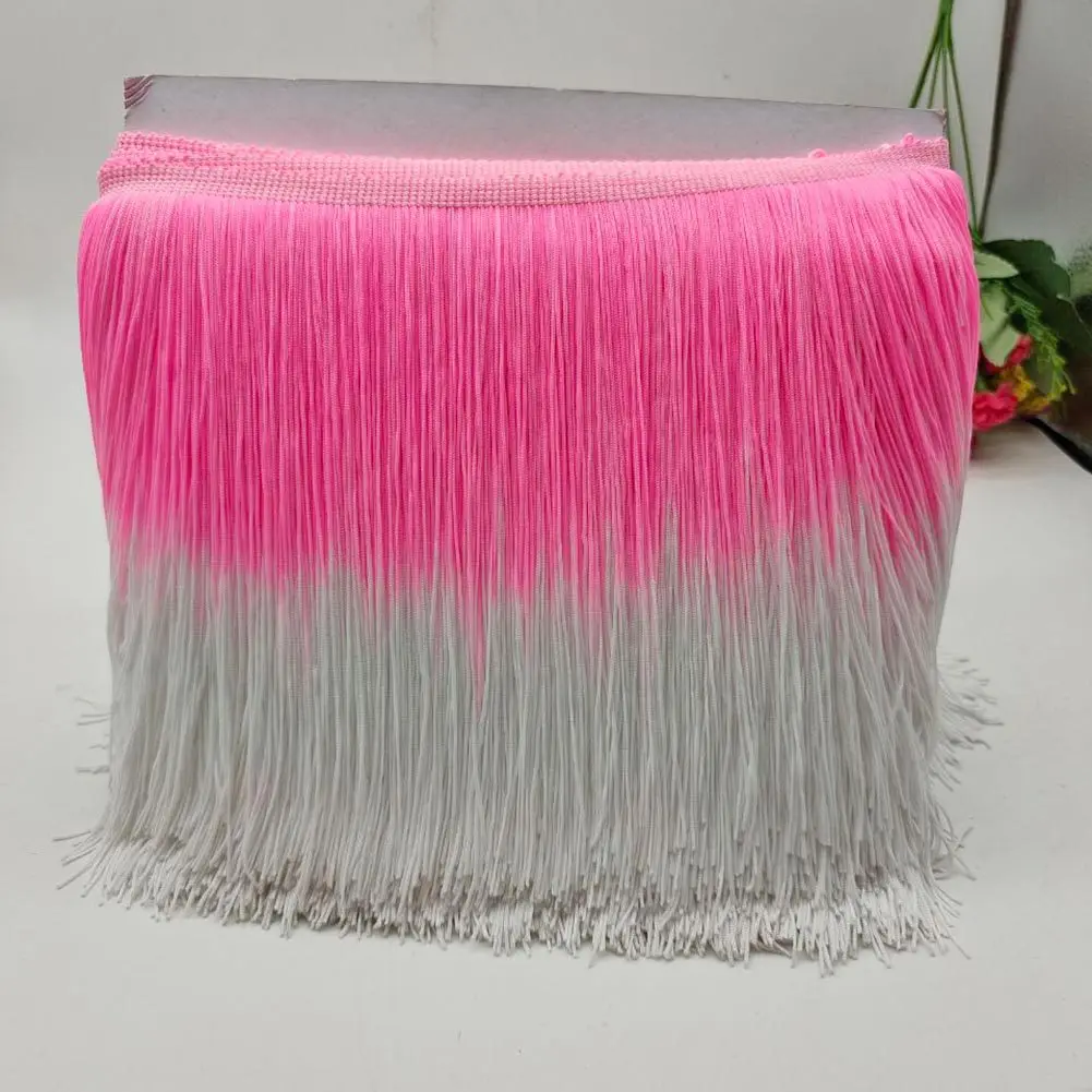 wholesale 20cm 8' Ombre Two Toned DIFFERENT COLOURS nylon polyamide Tassel Fringe Fringing Trim