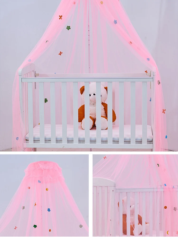 Hanging Princess Baby Grey Bed Canopy Beautiful Children Baby Mosquito Net