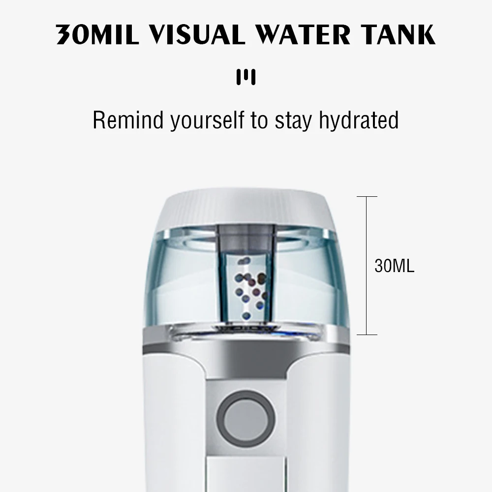 Slide Control Spray Gear Design Nano Mist Sprayer with LCD Display Screen Water&Oil Content Display