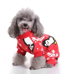 JXANRY  2022 Pet Festival Jumpsuits Dog Cute Popular Clothes Dog Christmas Wearing Manufacture