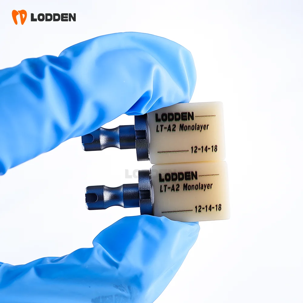 Lodden Cad Cam Material Cerec Monolayer block C14 Hybrid Ceramic Block for Chairside system