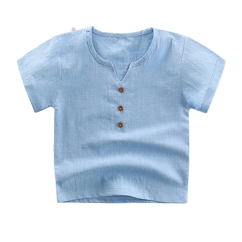 
Factory cheap shipping high quality round neck children t shirt with funny print 