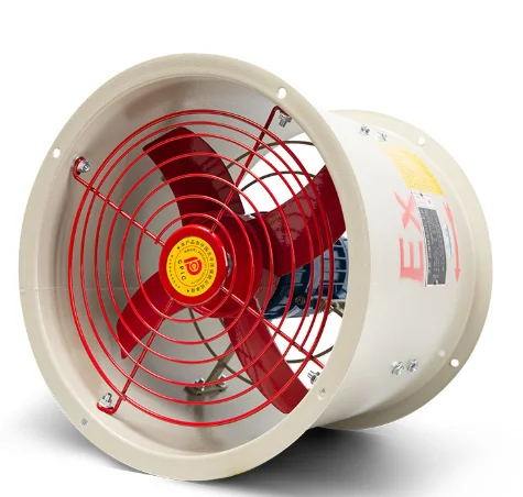 Тугоплавкий CBF-400 взрывозащищенный осевой вентилятор для окрасочная высокоскоростной Электрический высокотемпературный рядный канальный вентилятор