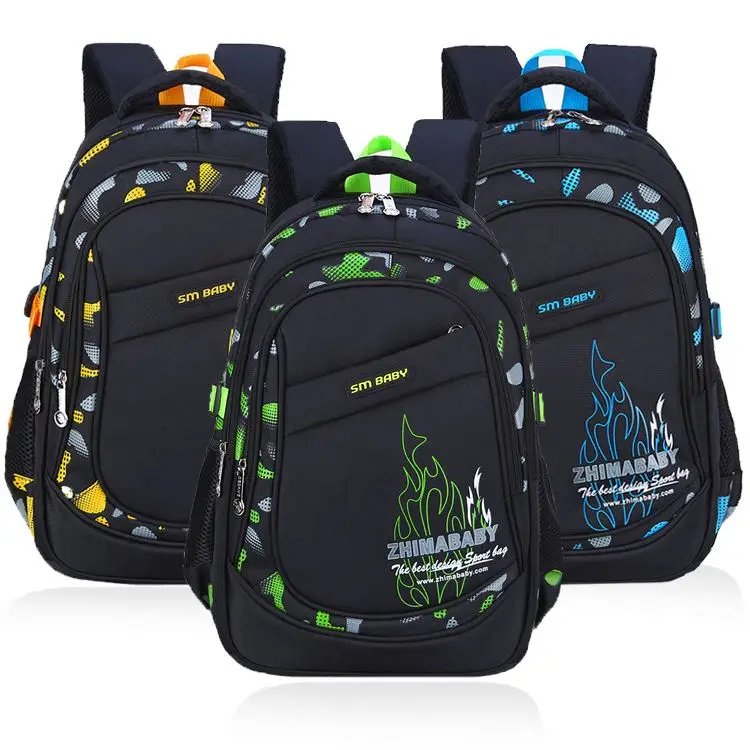 Manufacturers wholesale primary school student bag boys waterproof light junior high school student bag casual backpack