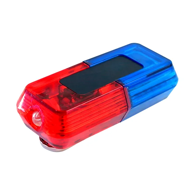 Portable red and blue Led Duty Lamp High Quality Traffic Safety Warning Light with clip Shoulder Light