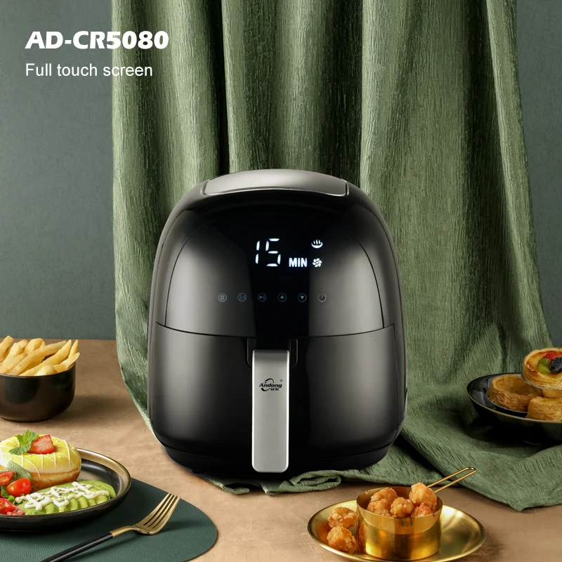 Andong New design Electric Deep Fryer Timer Temperature Control Power Oil Free Air Fryer