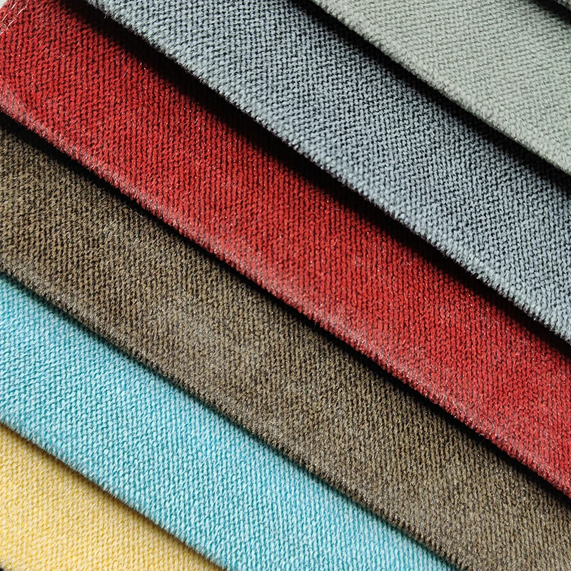 Hot sale Mosha Velvet Sofa Fabric Exquisite 100% Polyester Customized Furniture Thick Upholstery Printed sofa fabric