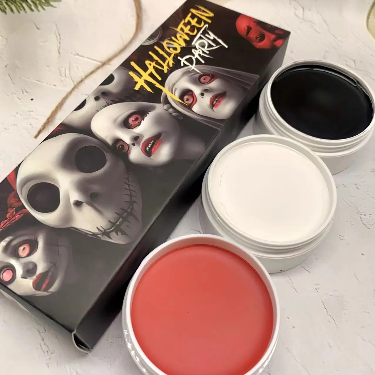 Oil Face Paint Paint 12 Colors Art Halloween Party Fancy Dress Party Fancy Makeup Body Oil Paint Makeup