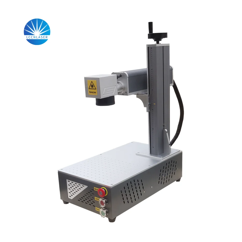 50W desktop gold silver ring jewelry laser cutting mini fiber laser writing stainless steel engraving cnc machines