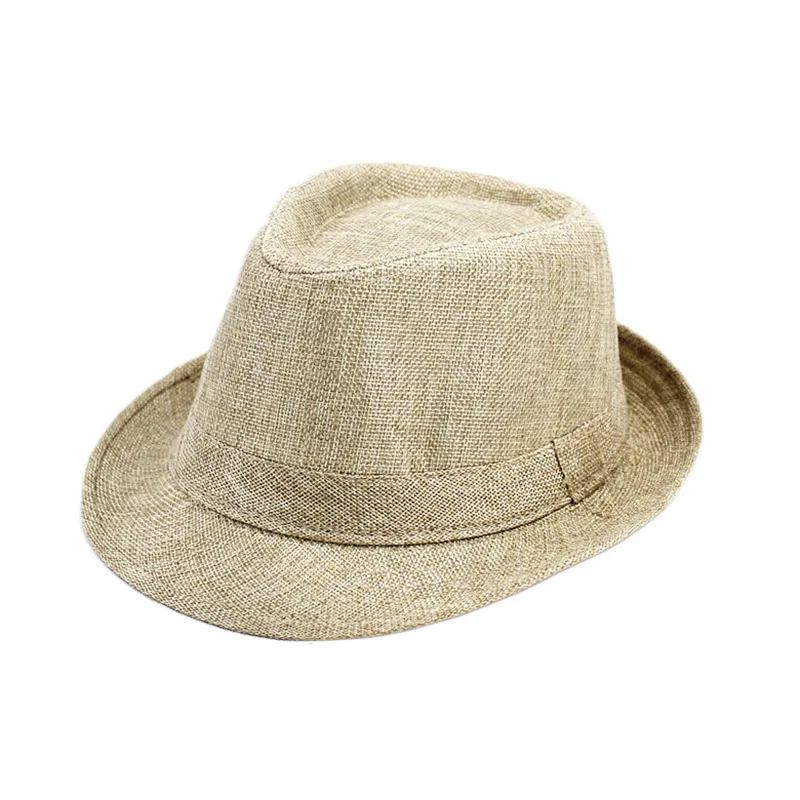 BESTELLA Brand Wholesale high quantity solid color sunshade custom logo print panama fedora hat casual straw hat for daily uses