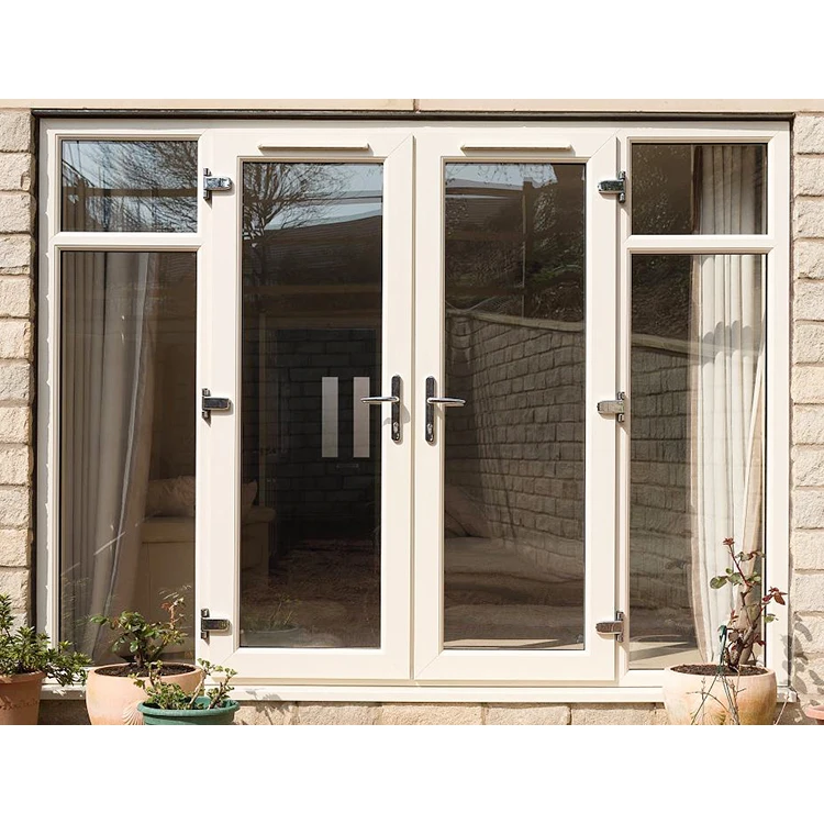 Customizable european Standard Double panels swing style aluminum doors casement hinged aluminum interior/exterior doors