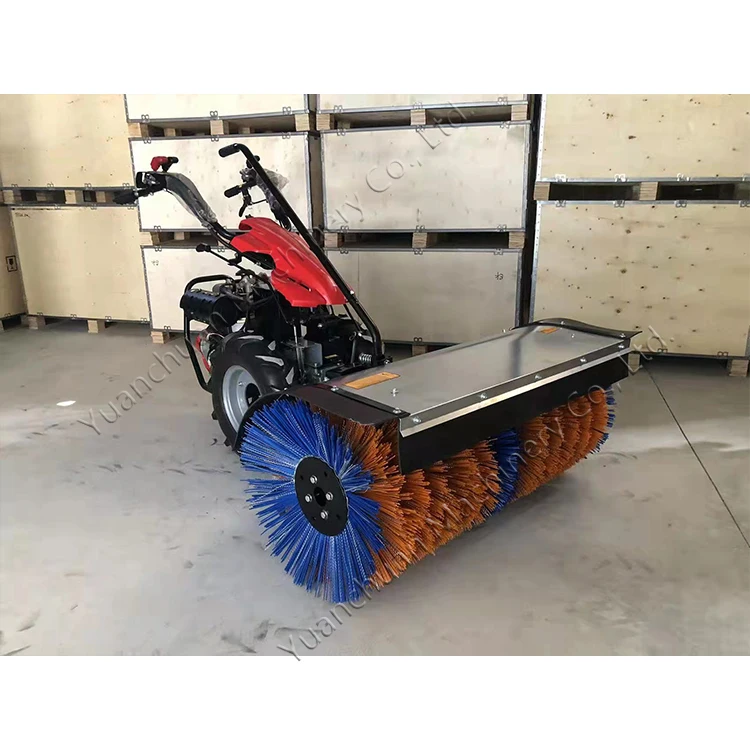 15 HP snow blower, full gear rotation, durable, roller brush for snow clearing in community schools