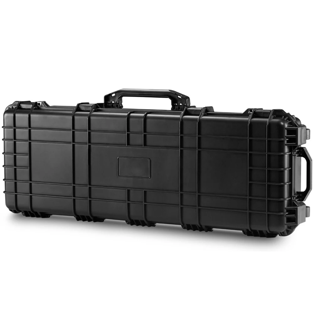 Long shockproof outdoor hunting waterproof case plastic protective equipment case hard plastic gUn case