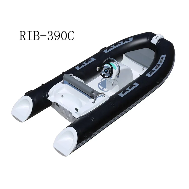 hot sale durable rigid hull hypalon material inflatable fiberglass fishing cabin rib boat