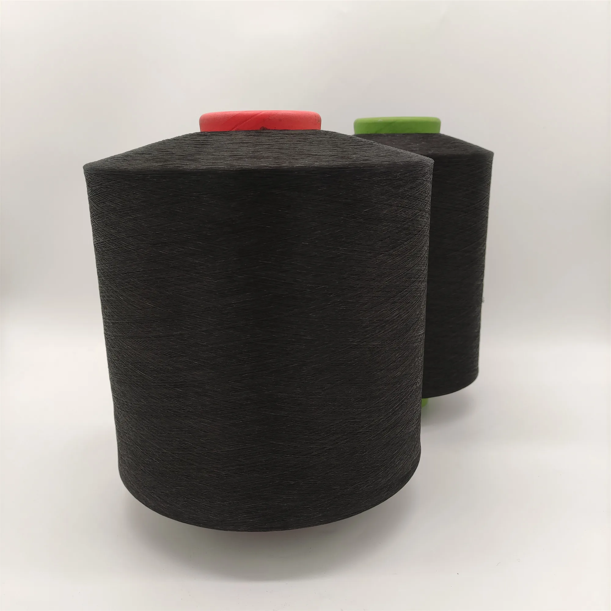 Cheap price black air covered nylon yarn 40/70 ACY for weaving knitting