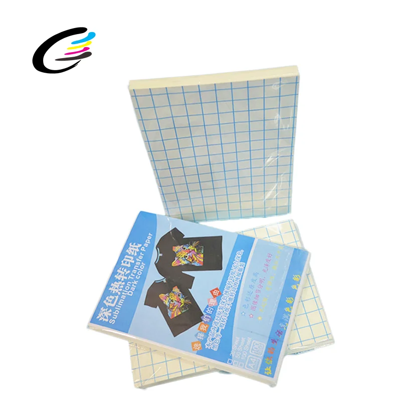 Fcolor Hot Sale A4 Size Dark Heat Transfer Paper For Cotton Fabric T Shirt Sublimation Paper