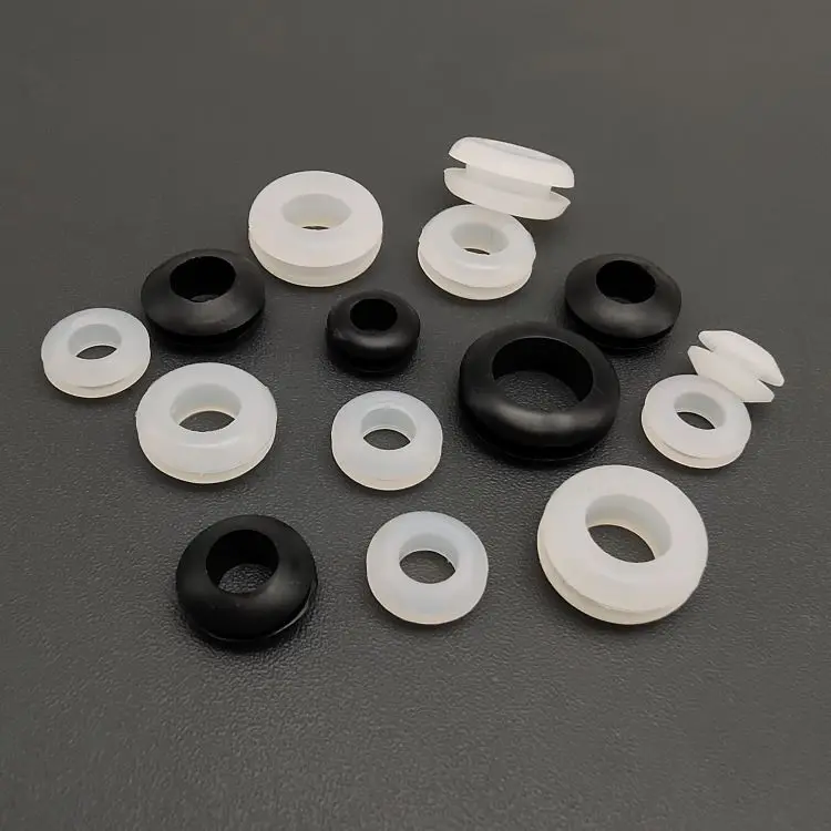Flame Retardant Neoprene Rubber Cable Grommets Fire Resistant Rubber Grommet