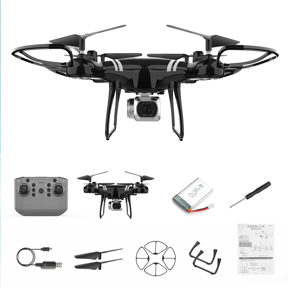 KY101 UAV double 4K aerial camera wifi image transmission fixed height four axis aircraft remote control aircraft toy