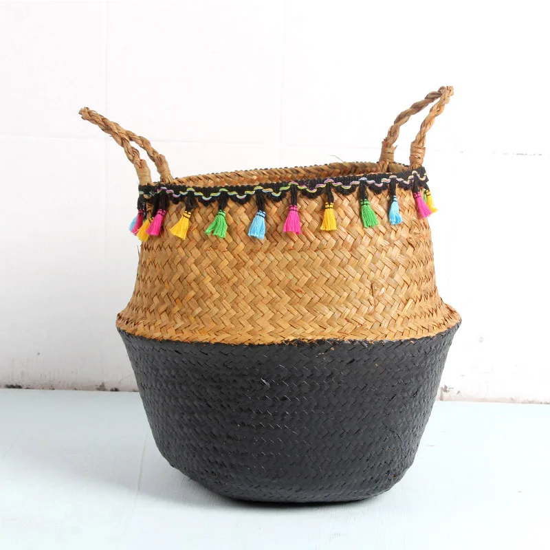 Wholesale nordic garden plant decorative basket flower pots(M)