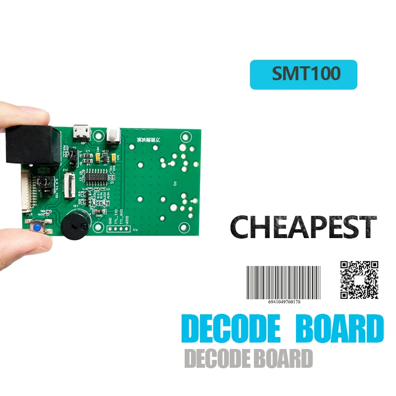 SMT100  Decode board omnidirectional UDB qr code scanner module reader embedded 1D 2D barcode scanner module for vending machine