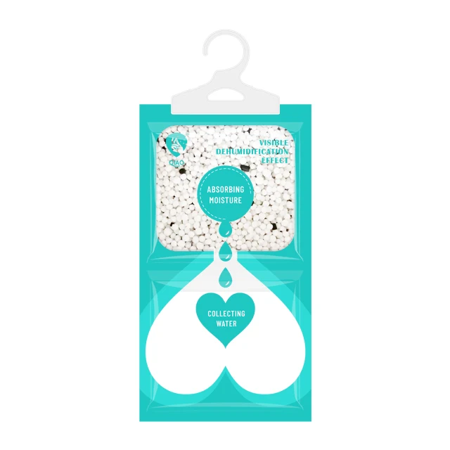 Hanging Dehumidifier Moisture Absorber Bags For Wardrobe & Bathroom