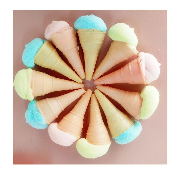 Halal ice cream sweet marshmallow candy