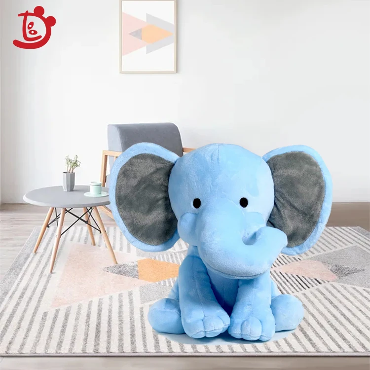 2021 New Cute Plush And Stuffed Baby Elephants Toys With Big Ears Wholesale Cheap Colorful bt21 Soft Toy cartoons Plush Elephant