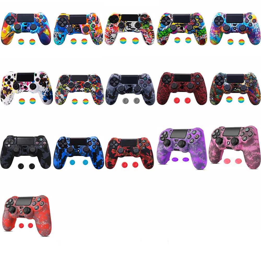  Защитный чехол для контроллера PS4 резиновый геймпада Pro
