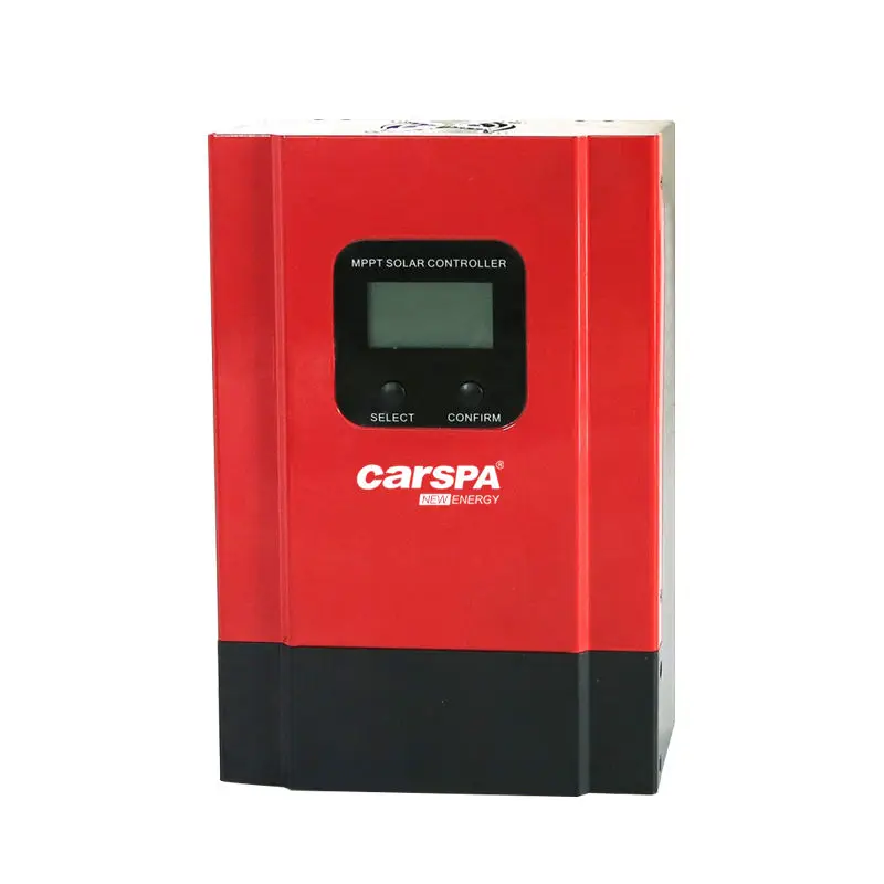 DC Solar Charging Controller 50A, Compliant with CE FCC RoHS 12V/24V Home Solar System Automatic MPPT Controller